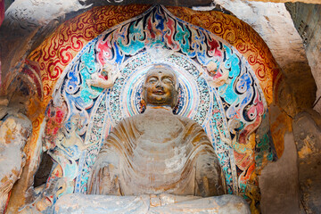 Xiangtangshan Grottoes, Handan, Hebei, China