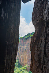 Guoliang Village Canyon, Wanxian Mountain Scenic Area, Taihang Mountains, Linzhou, Anyang City, Henan Province
