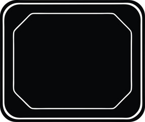 Export square vector icon.