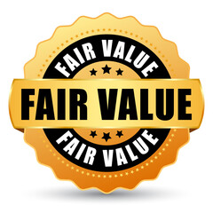 Fair value gold business seal