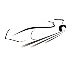 illustration in The Shape of a formula One racing car