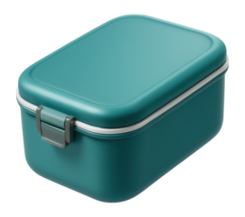 Isolated lunch box container.