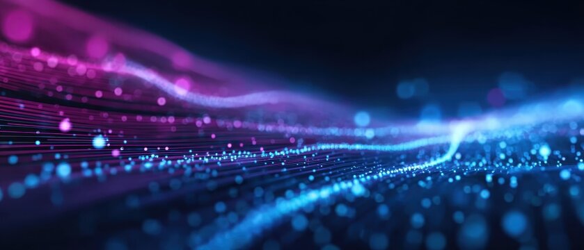 Modern technology background with abstract elements, perfect for editorial, art, and dynamic visuals