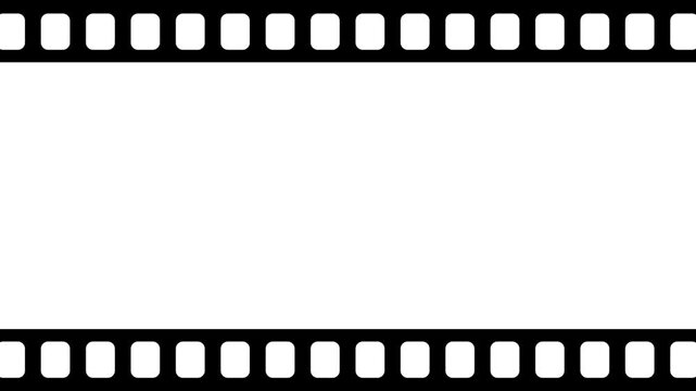 움직이는 필름 배경