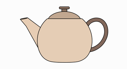 Cozy Cream Teapot: Simple Elegance for Your Kitchen