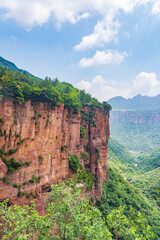 Guoliang Village Canyon, Wanxian Mountain Scenic Area, Taihang Mountains, Linzhou, Anyang City, Henan Province
