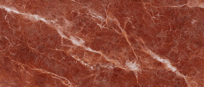 Red brown marble background, seamless marble pattern, tileable marble texture, terracotta color, natural stone with white veins - elegant, warm, earthy, and rustic aesthetic. 