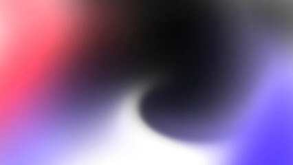 Black And White Radial Vignette Abstract Transparent Gradient. Smooth Monochrome Gradient From Bright Center Glow To The Dark