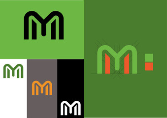 LETTER M + Y BUSINESS LOGO