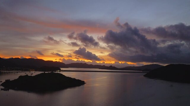 San Mun Tsai Fishing Village at Dawn