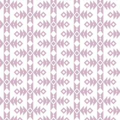 Pastel lilac color damask or ikat seamless pattern design