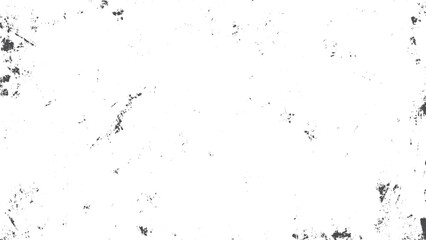 Dust overlay distress grain texture with vintage black and white effect. Two tone grunge texture with rough vintage distressed background design. 