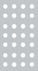 Abstract Perforated Metal Panel Design.