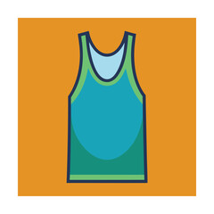 Racerback tank top