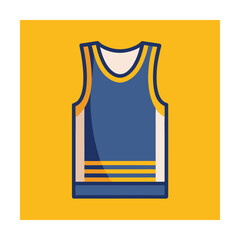 Blue tank top