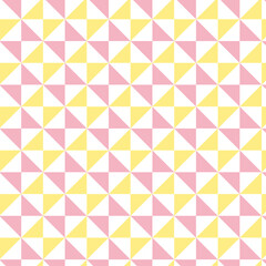 Obraz premium Colorful Triangles seamless vector pattern design