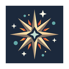 Geometric Starburst