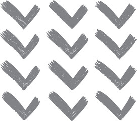 Correct green checkmark and red cross mark sin a checkbox vector illustration