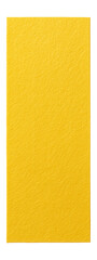 Fototapeta premium Textured yellow paper strip.