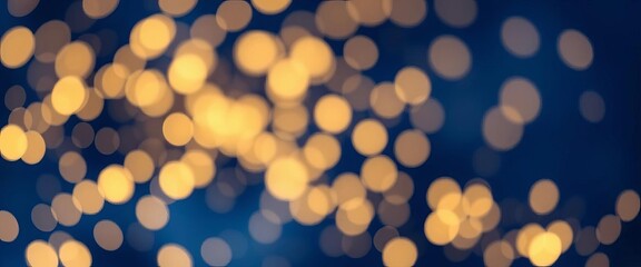 Navy blue abstract background, shimmering gold bokeh, Christmas sparkle,  golden,  backdrop