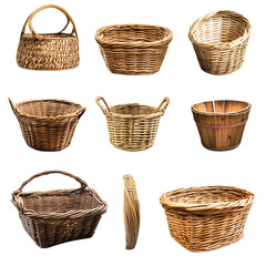 Set of wickers basket.png