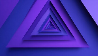 Abstract geometric pattern of layered triangles