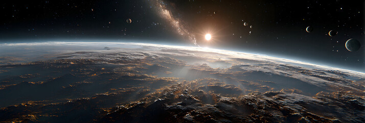 Exploring the Mysteries ofFaraway Planets and Distan Stars: A Journey into theCosmos Unveiling the Secres Beyond Our Solar System' Celestial Wonders