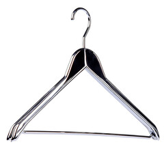 Shiny Chrome Clothes Hanger 