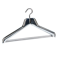 Shiny Chrome Clothes Hanger 