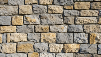 Seamless castle stone wall texture