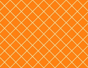 Orange diamond patterned background