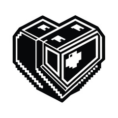 Abstract geometric pattern with sharp angles and crisp lines texture overlay isolated on transparent background