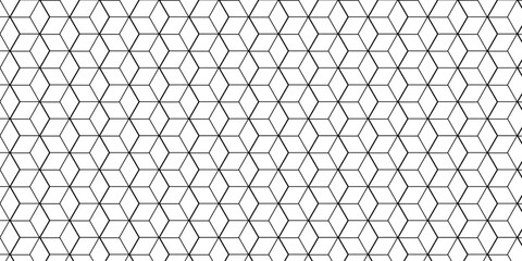 Fototapeta premium Abstract vector grid line box and metal cube creative geometric fabric tiles gradient web triangle diamond honeycomb hexagon art design. 