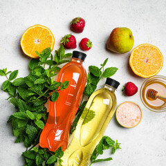 Homemade isotonic sport drink