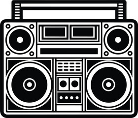 Abstract digital art texture with geometric shapes and gradient colors isolated on transparent background