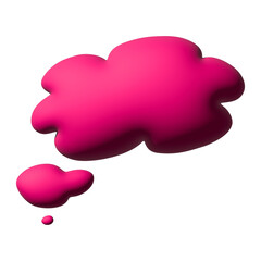 3d speech bubble Blank empty message box Textbox frame for banners, price tags, stickers, design