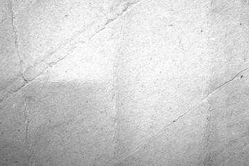 Folded creased paper texture overlay effect, png wrinkled paper surface