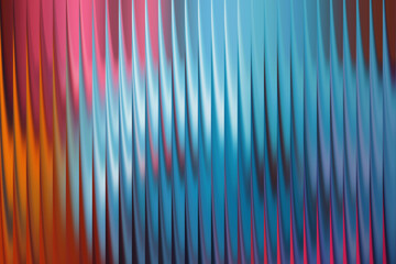 Abstract background with blue, orange, and red vertical stripes and gradients