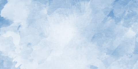 Blue pastel marble watercolor texture background,  blue watercolor texture surrounding with various clouds or fog,white backdrop concrete texture,top counter top-view of natural tiles stone in luxury,