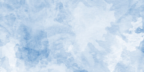 Blue pastel marble watercolor texture background,  blue watercolor texture surrounding with various clouds or fog,white backdrop concrete texture,top counter top-view of natural tiles stone in luxury,