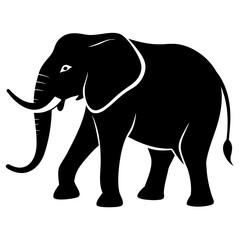 Fototapeta premium elephant vector illustration