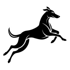 horse silhouette vector