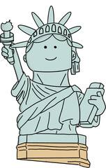 자유의 여신상 미국