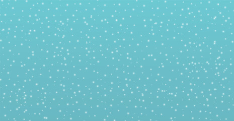 White falling snow on transparent background