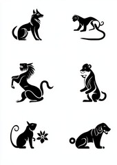 The Chinese Zodiac consists of the Rat, Ox, Tiger, Rabbit, Dragon, Snake, Horse, Goat, Monkey, Rooster, Dog, and Pig