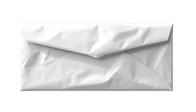 Crumpled white envelope (1)