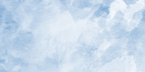abstract blue watercolor chaotic texturea delicate background of blue, blue sky and white clouds, soft blue with gentle gradients, abstract textured frozen blue ice surface with snow patterns,  