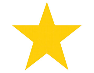 Obraz premium Solid gold star graphic
