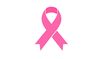 Pink awareness ribbon graphic
