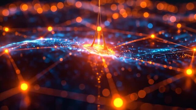 Intricate Network of Energy Flow.